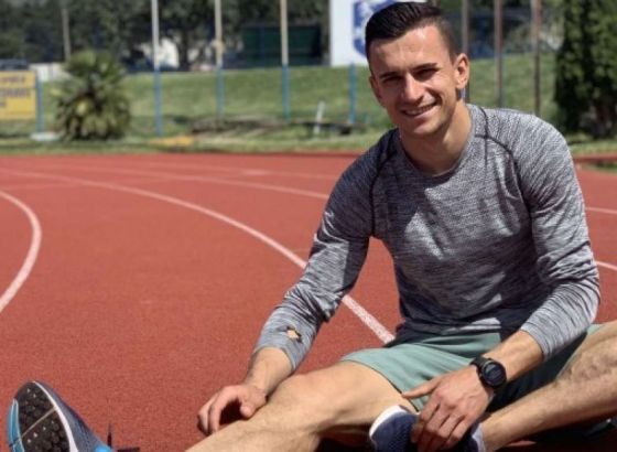 Abedin Mujezinović osvojio prvo mjesto na 800 metara u Baru