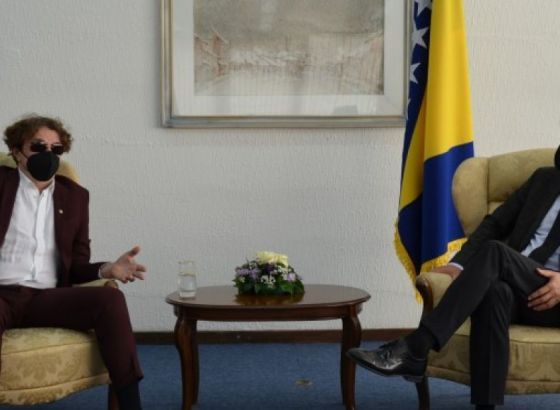 Premijer Novalić s delegacijom BK Željezničar o pripremama za regionalnu ligu