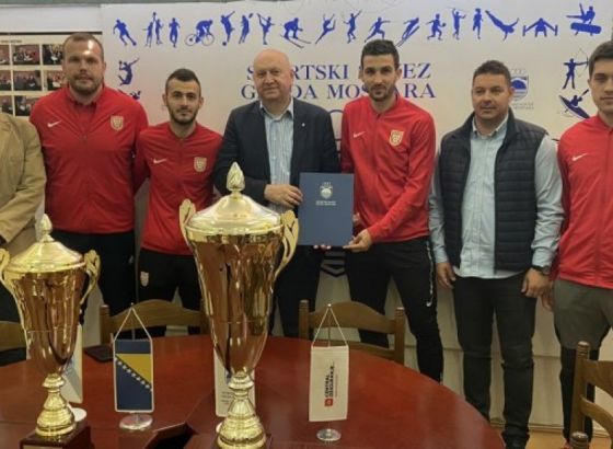 Sportski savez priredio prijem za Mostar SG Staklorad