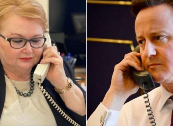 Turković razgovarala s bivšim premijerom UK Davidom Cameronom