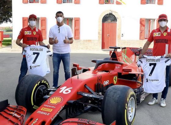 Ronaldo posjetio bazu Ferarija u Maranelu