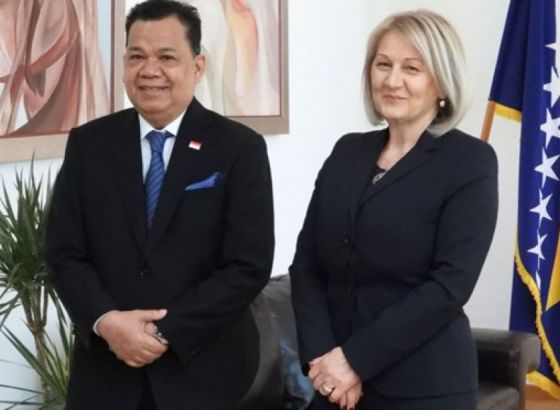 Krišto se sastala s veleposlanikom Indonezije u BiH Konoom