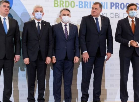 Dodik, Komšić i Džaferović prisustvovali sastanku lidera Brdo – Brioni procesa