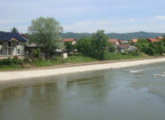 Uređenje desne obale rijeke Bosne u Žepču