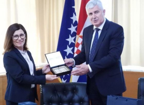 Čović pozdravio kontinuiranu potporu koju Slovenija pruža institucijama BiH