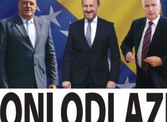 ONI ODLAZE: Čoviću, Dodiku i Izetbegoviću savjetovano da se povuku