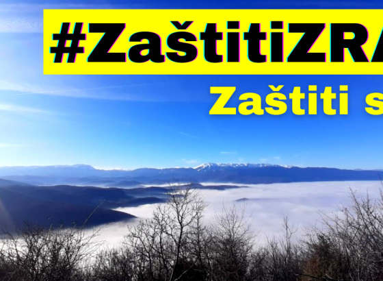 #ZastitiZrak: Treba donijeti strategije i akcioni plan, a ne oslanjati se na višu silu poput vjetra i kiše