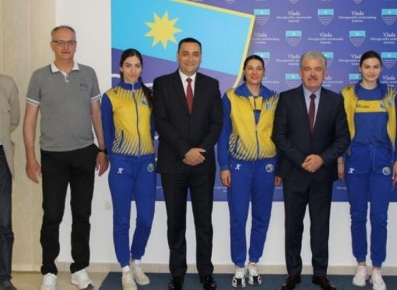 Herceg i Hadžović primili predstavnike ženske rukometne reprezentacije