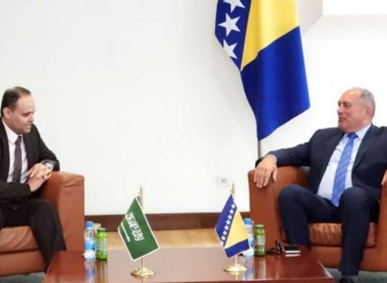Mektić primio u nastupnu posjetu ambasadora Saudijske Arabije Al Ahmadija