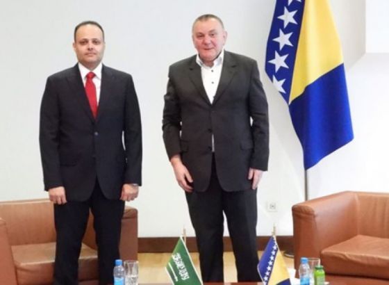 PSBiH - Matanović primio veleposlanika Kraljevine Saudijske Arabije Al-Ahmadija