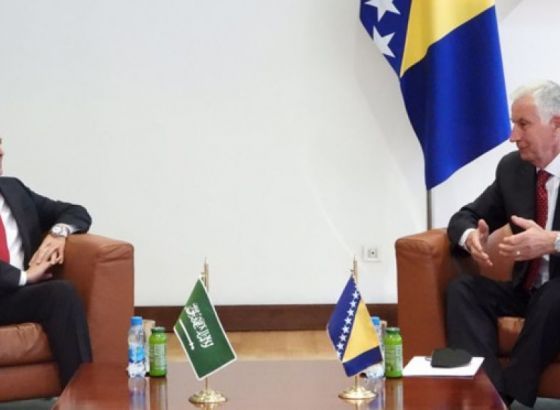 Nović razgovarao s ambasadorom Kraljevine Saudijske Arabije u BiH Al-Ahmadijem