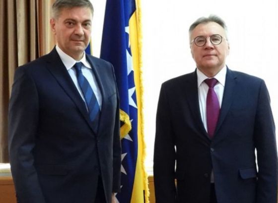 Zvizdić-Kalabukov: Unaprijediti dijalog između BiH i Ruske Federacije