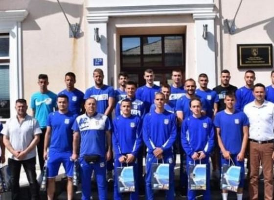 Općinski načelnik čestitao nogometašima Tomislava plasman u Prvu ligu FBiH