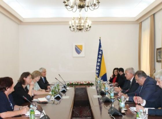 Članovi Predsjedništva BiH primili savjetnicu francuskog predsjednika Macrona