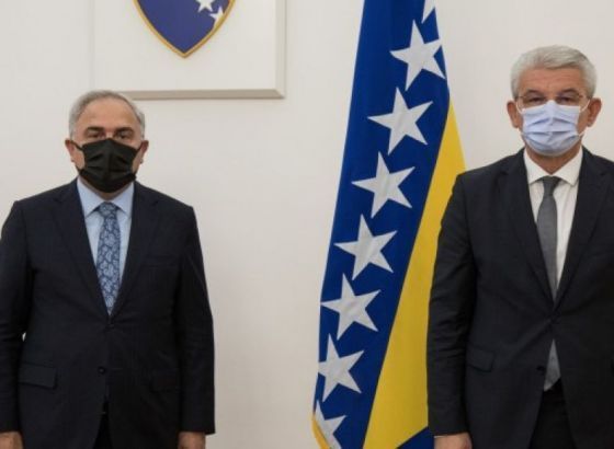Džaferović primio načelnika istanbulske Općine Fatih Mehmeta Ergüna Turana