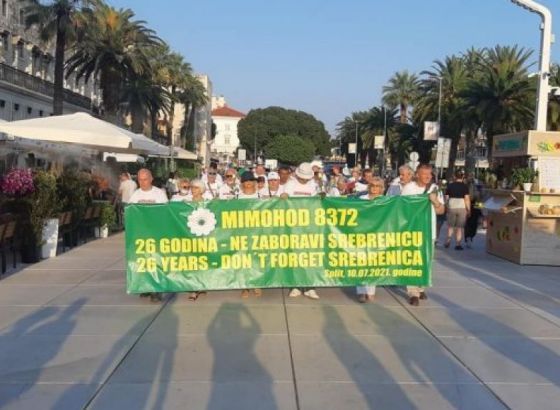Split i Zagreb sjećaju se genocida u Srebrenici