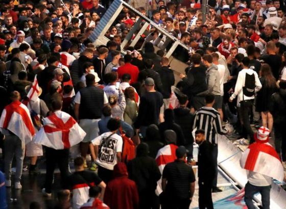 Uefa će istražiti nasilno ponašanje engleskih navijača na finalu EP