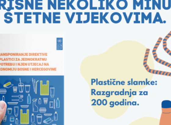 UNDP - Izvještaj o uticaju Direktive EU o plastičnom otpadu na ekonomiju BiH