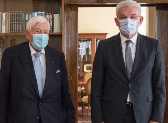 Džaferović primio bivšeg visokog predstavnika u BiH Schwarz-Schillinga