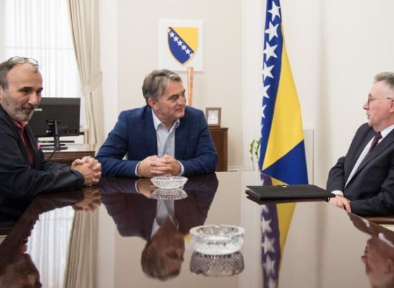Komšić primio ambasadora Ruske Federacije u BiH Kalabukhova