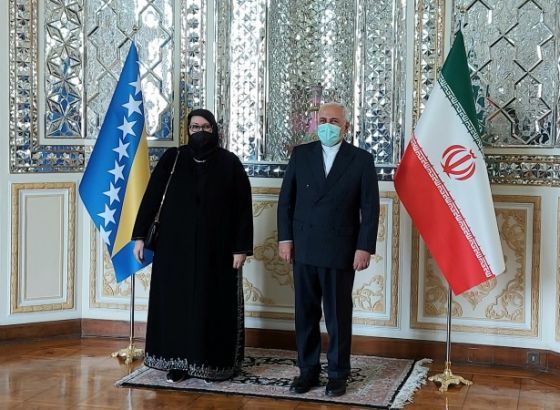 Turković-Zarif: Nastaviti jačati saradnju BiH i Irana