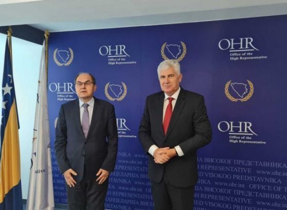 Čović i Schmidt razgovarali o stabilizaciji političkog dijaloga i putu prema EU