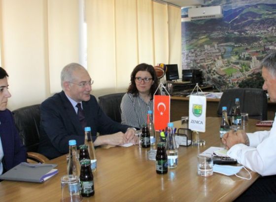 Novi turski ambasador Sadik Babur Girgin prvi put posjetio Grad Zenicu i ZDK