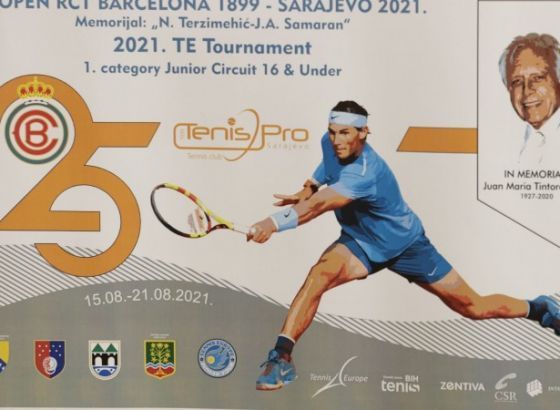 Više od 150 tenisera na turniru "OPEN RCT Barcelona 1899-Sarajevo 2021"