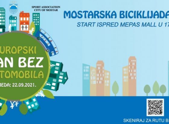 Mostar biciklijadom obilježava Dan bez automobila