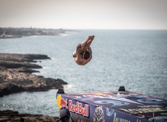 Rasplet Red Bull Cliff Diving sezone na natjecanju u Italiji