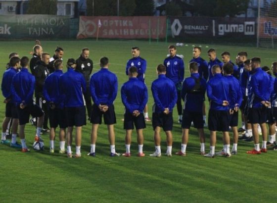 Nogometaši BiH obavili prvi trening, Petev ostao i bez Vrančića