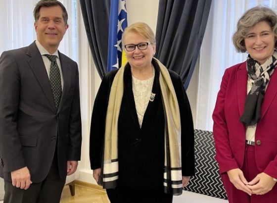 Turković s ambasadorom Nelsonom: Podrška reformama u interesu svih građana BiH