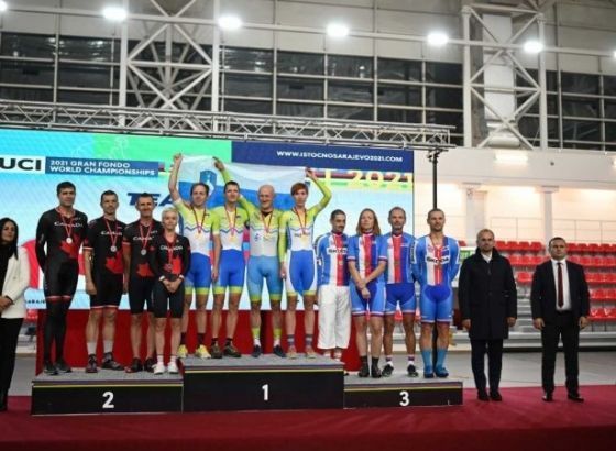 Svjetsko prvenstvo u amaterskom biciklizmu - Zlatna medalja ekipi Slovenije