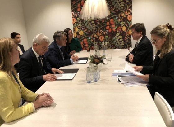 Komšić i Džaferović zahvalili za podršku koju Švedska pruža BiH