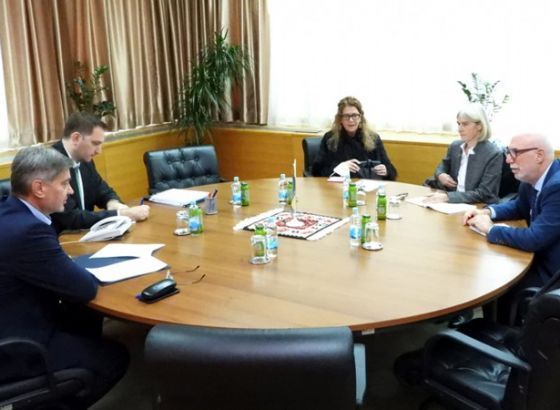 Zvizdić s višom savjetnicom u Uredu rezidentne koordinatorice UN-a Agnes Picod