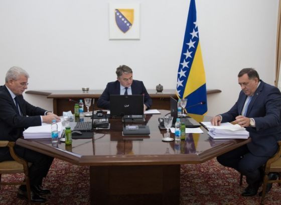 Predsjedništvo BiH nije postiglo konsenzus u oblasti vanjske politike