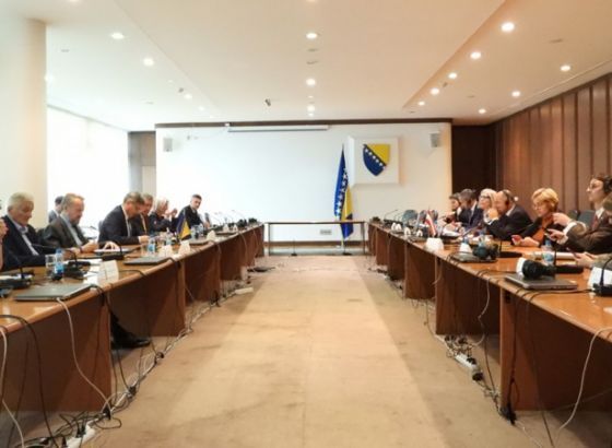 Članovi Kolegija oba doma PSBiH razgovarali sa Sobotkom