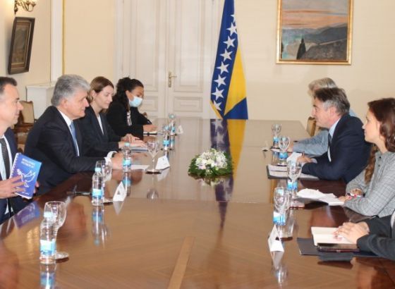 Komšić i Jenča o aktuelnoj političkoj situaciji u BiH i trenutnim blokadama