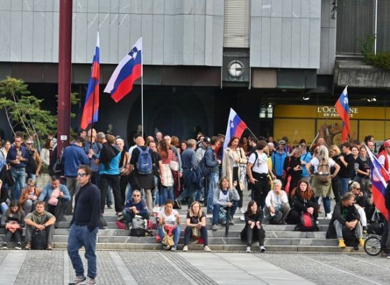 U Ljubljani novi prosvjedi protiv mjera i covid propusnica