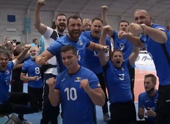 PRVACI EVROPE: Reprezentacija BiH  u sjedećoj odbojci savladali Rusiju