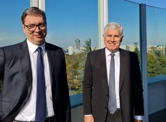 Vučić i Čović: Konstitutivni narodi samo konsenzusom mogu odlučivati o budućnosti