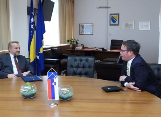 Ambasador Sedar potvrdio podršku Slovenije svim reformskim procesima u BiH