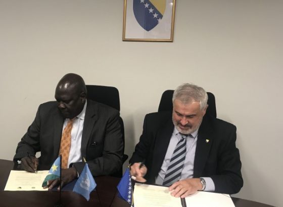 Uspostavljeni diplomatski odnosi Bosne i Hercegovine sa Republikom Južni Sudan