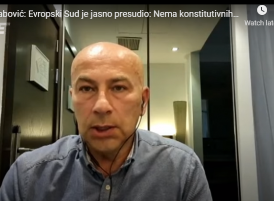 Sudija Vehabović: Nema Srbin, Hrvat, Bošnjak, već građanin!