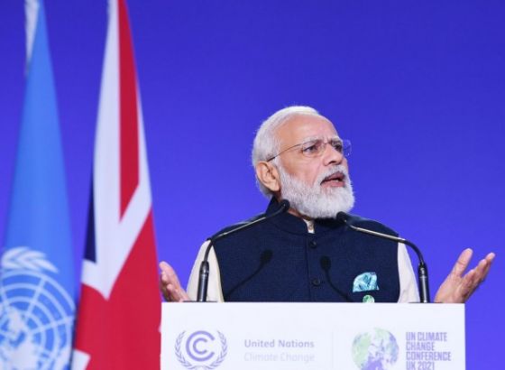 Indijski premijer Modi obećao da će Indija postići nultu neto emisiju do 2070.