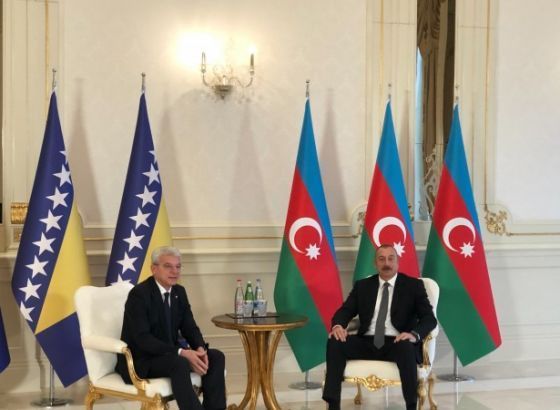 Džaferović razgovarao s predsjednikom Azerbejdžana