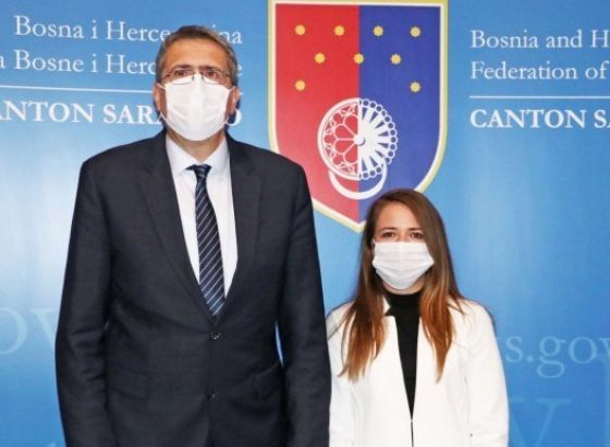 Ministar Avdić ugostio najbolju bh. biciklistkinju Lejlu Tanović