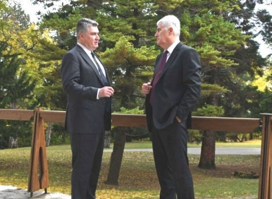 Čović i Milanović u Zagrebu o statusu hrvatskog naroda u BiH