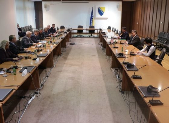 Escobar se sastao sa članovima kolegija oba doma PSBiH