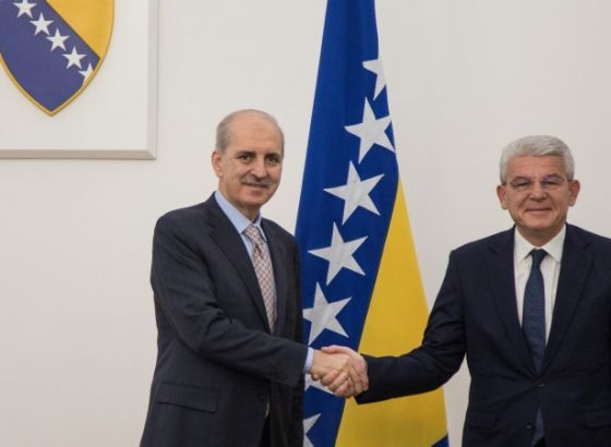 Džaferović s delegacijom turske AK Partije koju je predvodio Numan Kurtulmusa